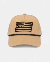 Load image into Gallery viewer, Moto Flag Performance Rope Hat - Tan