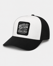 Load image into Gallery viewer, Youth Fast Way Performance Hat - Black/White