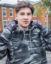 Load image into Gallery viewer, Mens All Gas No Brakes Hoodie - Black Camo