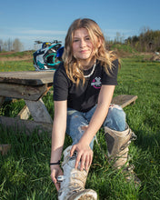 Load image into Gallery viewer, Youth All Gas No Brakes - Black and Pink