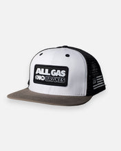 Load image into Gallery viewer, All Gas No Brakes Hat - Grey and Black
