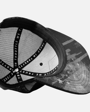 Load image into Gallery viewer, Ghosted Flag Hat - Black