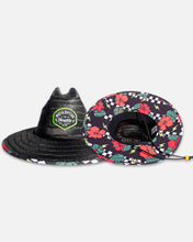Load image into Gallery viewer, Blackout Edition Straw Hat - Aloha
