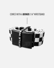 Load image into Gallery viewer, CHECKERS WEBBING BELT - BLACK/WHITE