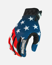 Load image into Gallery viewer, Elite E1 Stars and Stripes Riding Glove - Red, White and Blue