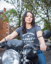 Load image into Gallery viewer, Womens Fast Feeling Cropped Tee - Black