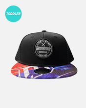 Load image into Gallery viewer, TODDLER FIREWORKS SNAPBACK HAT
