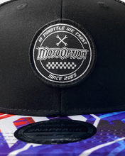 Load image into Gallery viewer, FIREWORKS FLAT BRIM SNAPBACK HAT
