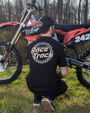 Load image into Gallery viewer, Mens Support Your Local Track Tee - Black