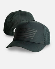 Load image into Gallery viewer, Moto Flag Performance Hat - Black