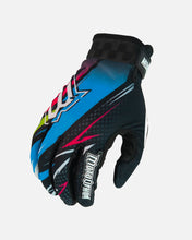 Load image into Gallery viewer, Elite E1 Bolt Riding Glove - Blue and Black