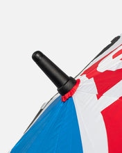 Load image into Gallery viewer, Peace Out Umbrella - Red, White & Blue