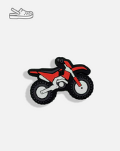 Load image into Gallery viewer, Shoe Charm - Red Bike
