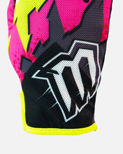 Load image into Gallery viewer, S5 Neon Fracture Riding Glove - Yellow and Pink