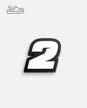 Load image into Gallery viewer, Shoe Charm - Number 2