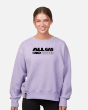 Load image into Gallery viewer, All Gas No Brakes Women's Crew Neck – Orchid