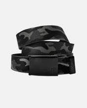 Load image into Gallery viewer, GHOSTED WEBBING BELT - BLACK CAMO