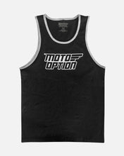 Load image into Gallery viewer, Mens Stacked Tank - Black