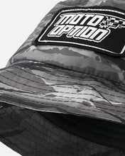 Load image into Gallery viewer, Stacked Checkers Bucket Hat - Gray