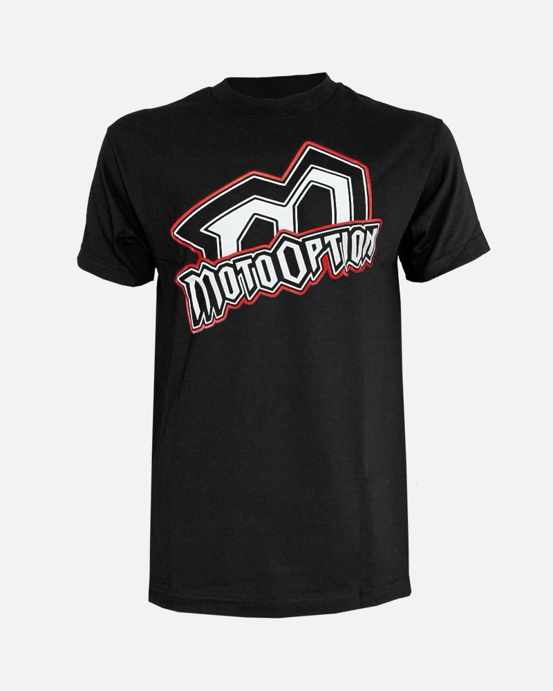 MENS CORP TEE - BLACK – MotoOption