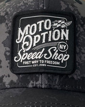 Load image into Gallery viewer, Fast Way to Freedom Trucker Hat - Poseidon Camo