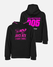 Load image into Gallery viewer, TODDLER HOLD MY JUICE BOX PERSONALIZED HOODIE
