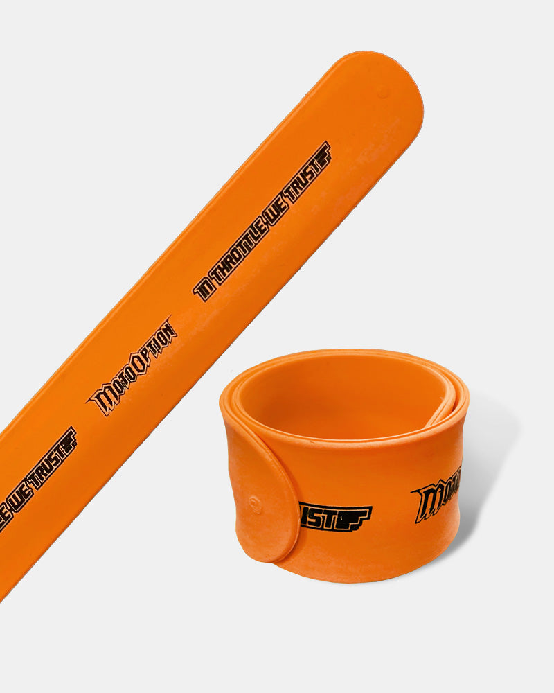 ACE SLAP BRACELET - ORANGE – MotoOption