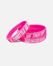 Load image into Gallery viewer, IN THROTTLE WE TRUST WRISTBANDS
