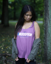 Load image into Gallery viewer, Womens Moto Girl Tank - Purple