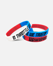 Load image into Gallery viewer, IN THROTTLE WE TRUST WRISTBANDS