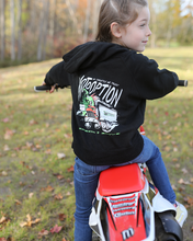 Load image into Gallery viewer, Youth Speed Semi Hoodie - Black