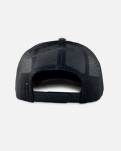 Load image into Gallery viewer, Stacked Trucker Hat - Black