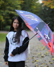 Load image into Gallery viewer, Gone Wild Umbrella - Red, Blue and Black