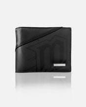 Load image into Gallery viewer, GHOSTED BI-FOLD LEATHER WALLET - BLACK