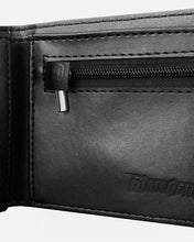 Load image into Gallery viewer, GHOSTED BI-FOLD LEATHER WALLET - BLACK