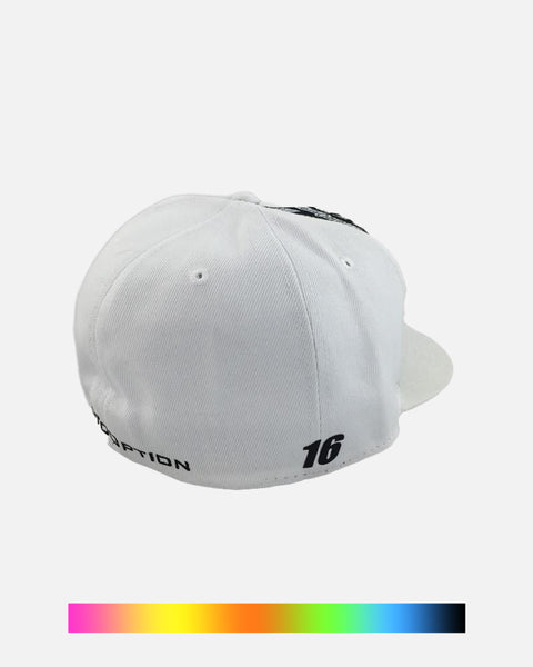 NEXT GEN PERSONALIZED FITTED HAT - WHITE