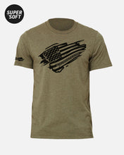 Load image into Gallery viewer, Mens Wave the Flag - Heather Olive
