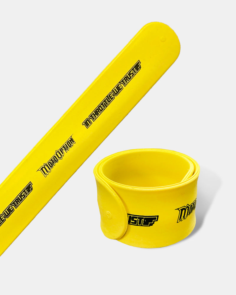 ACE SLAP BRACELET - YELLOW – MotoOption
