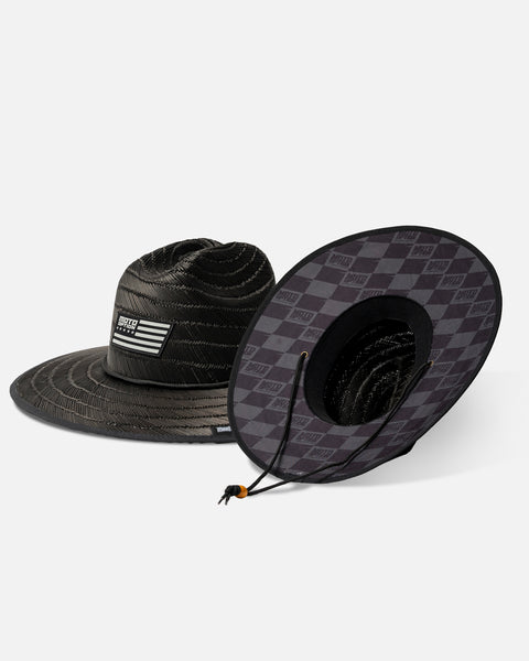 Blackout Edition Straw Hat - Ghosted 2.0