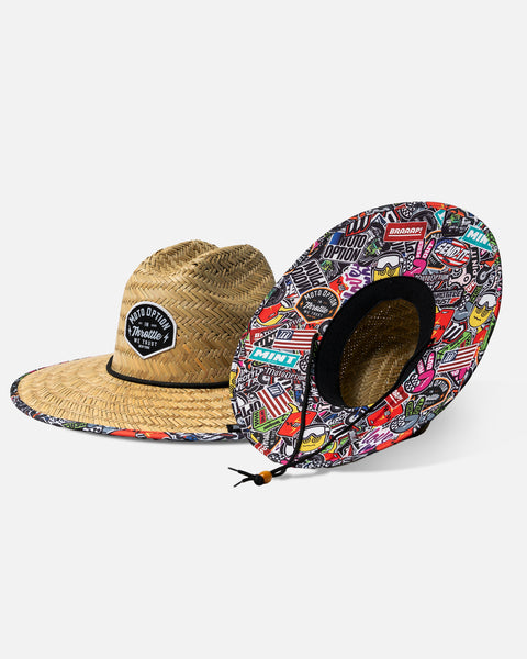 Straw Hat - Sticker Bomb