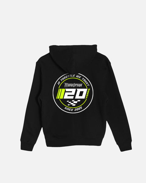 Youth 20th Anniversary Hoodie - Black