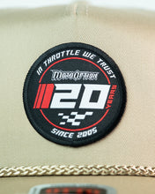 Load image into Gallery viewer, 20th Anniversary Premium Rope Hat - Tan
