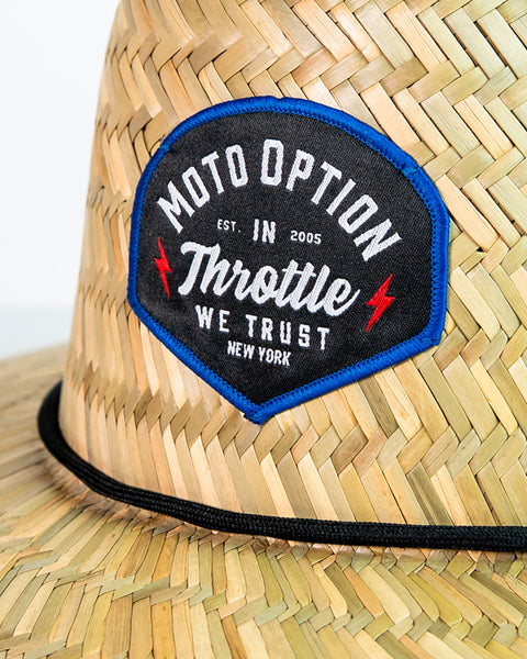 Freedom Straw Hat - Red, White and Blue