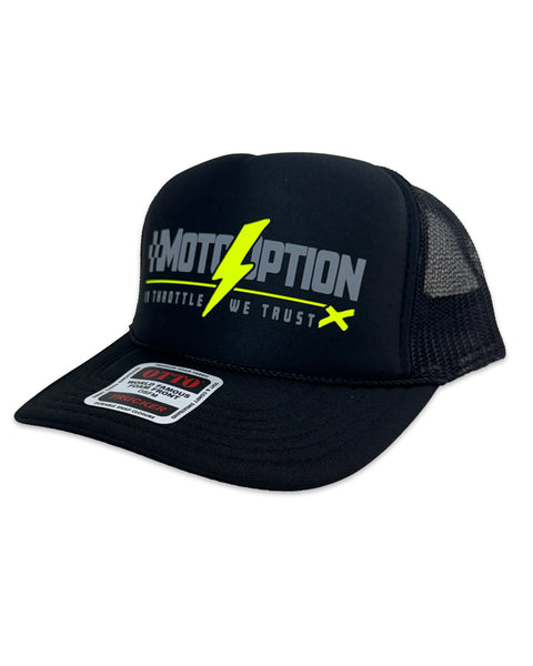 Strike Trucker Hat - Black