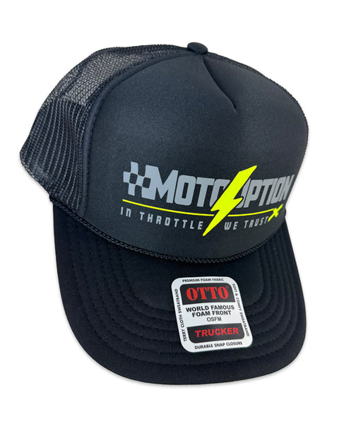 Strike Trucker Hat - Black