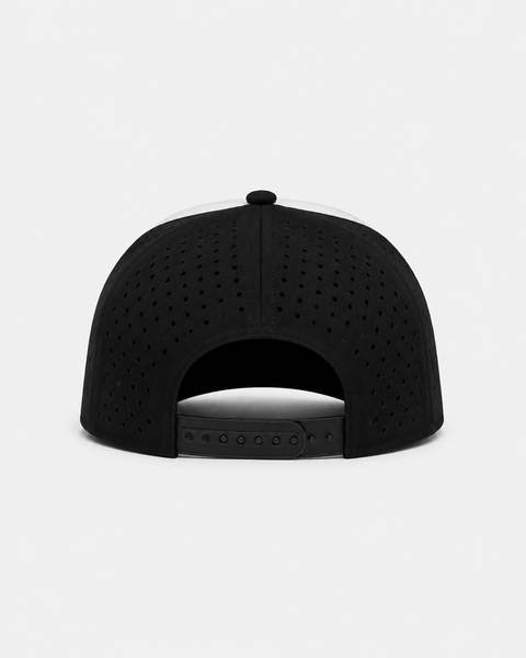 Youth Fast Way Performance Hat - Black/White