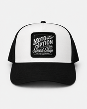 Load image into Gallery viewer, Youth Fast Way Performance Hat - Black/White
