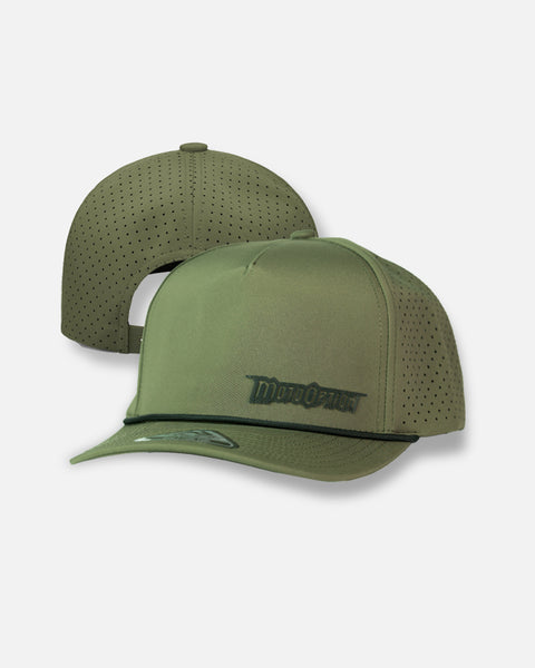 Offset Ace Premium Rope Hat - Moss Green