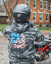 Load image into Gallery viewer, Mens All Gas No Brakes Hoodie - Black Camo
