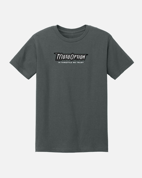 Mens All Gas No Brakes Tee - Charcoal